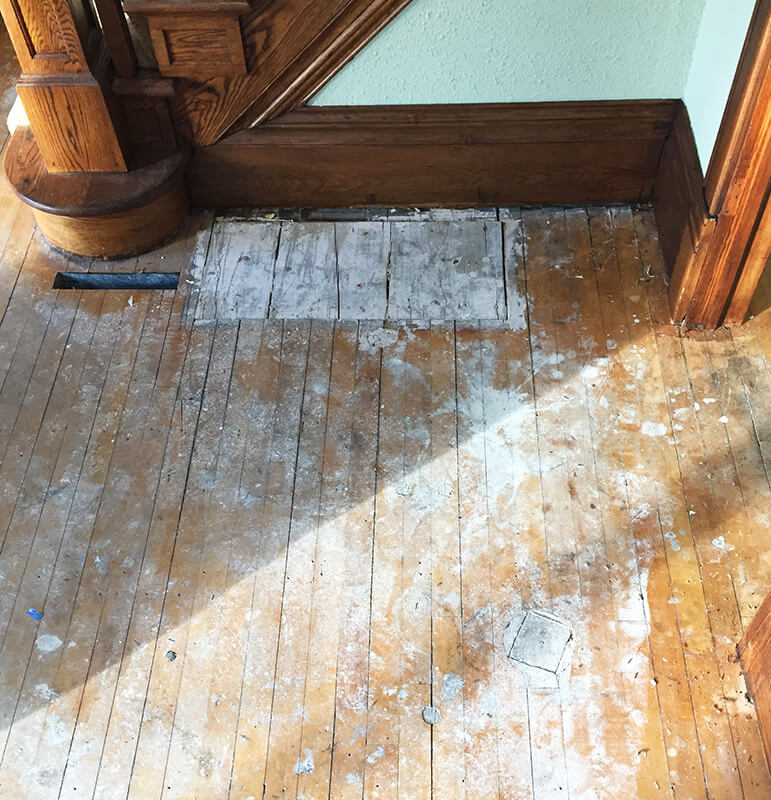 Old wood floors