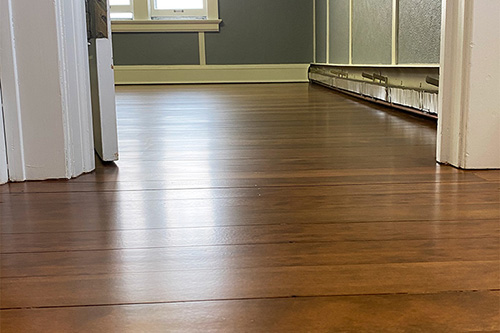 Red Oak Hardwood Floors and Staircase